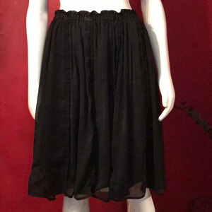 Women’s Black circle skirt size 14